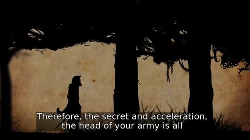 Therefore, the secret and acceleration, the head of your army is all