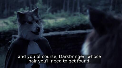 and you of course, Darkbringer, whose hair you'll need to get found.