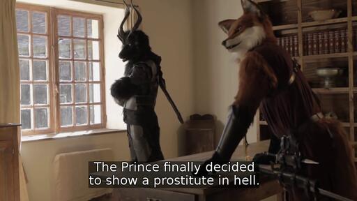 The Prince finally decided to show a prostitute in hell.