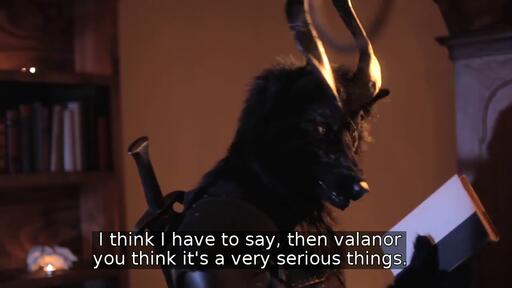 I think I have to say, then valanor you think it's a very serious things.