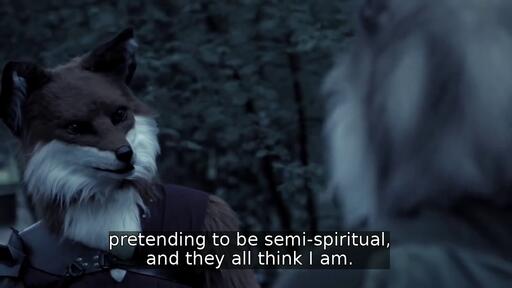 pretending to be semi-spiritual, and they all think I am.